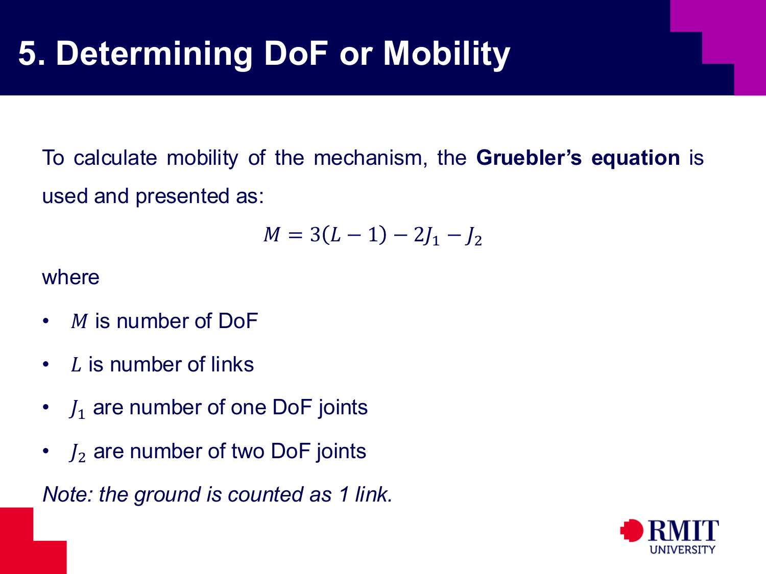 Gruebler equation slide