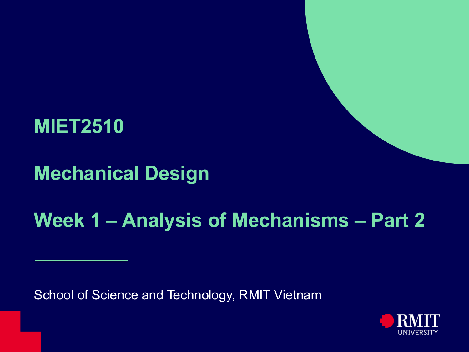 Analysis of mechanisms part 2 title slide