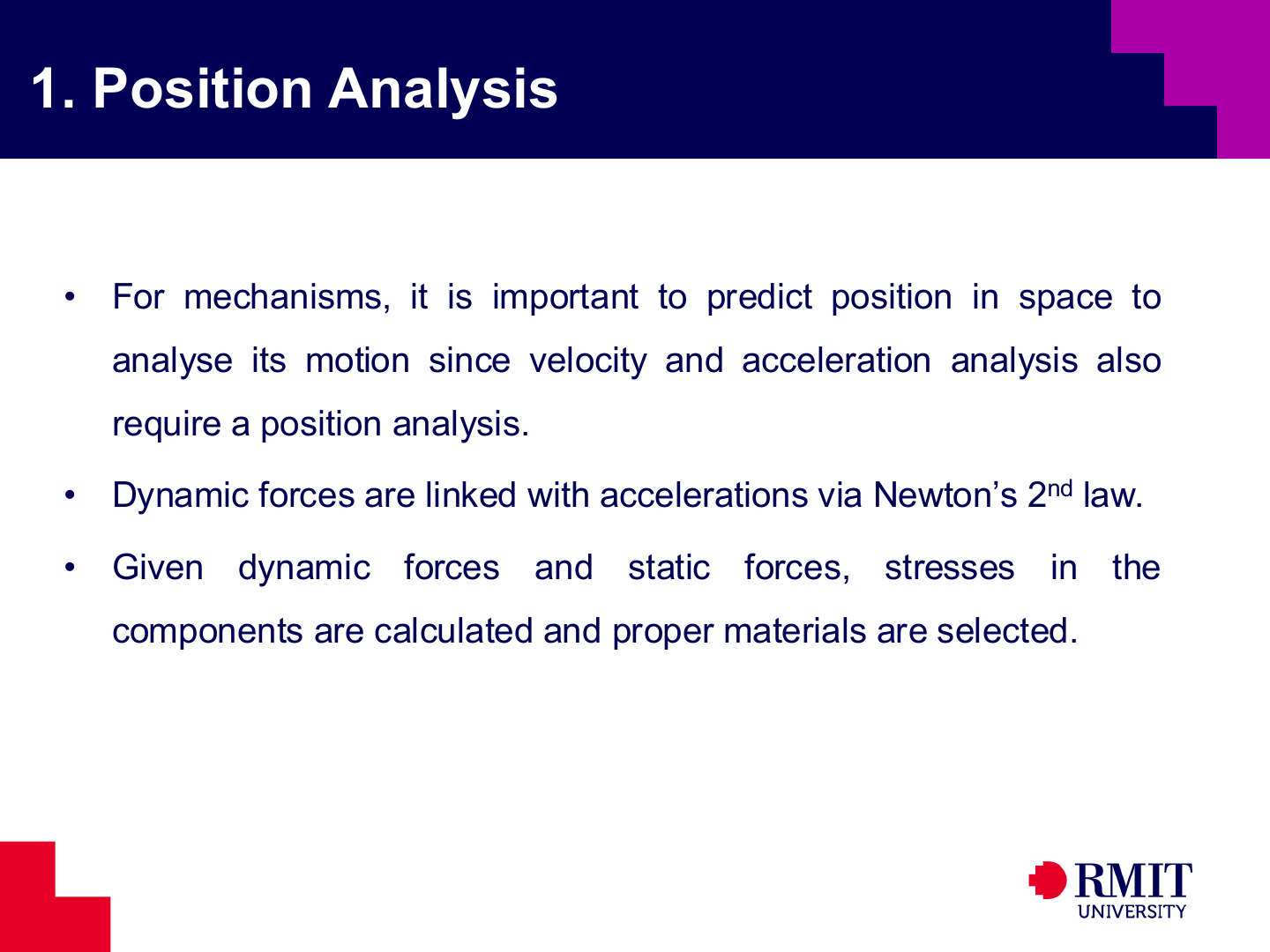 Position analysis motivation slide
