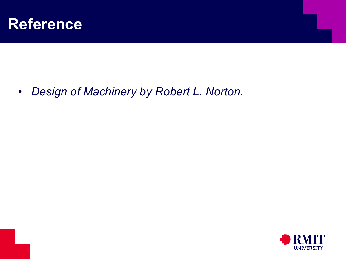 Reference slide for part 1