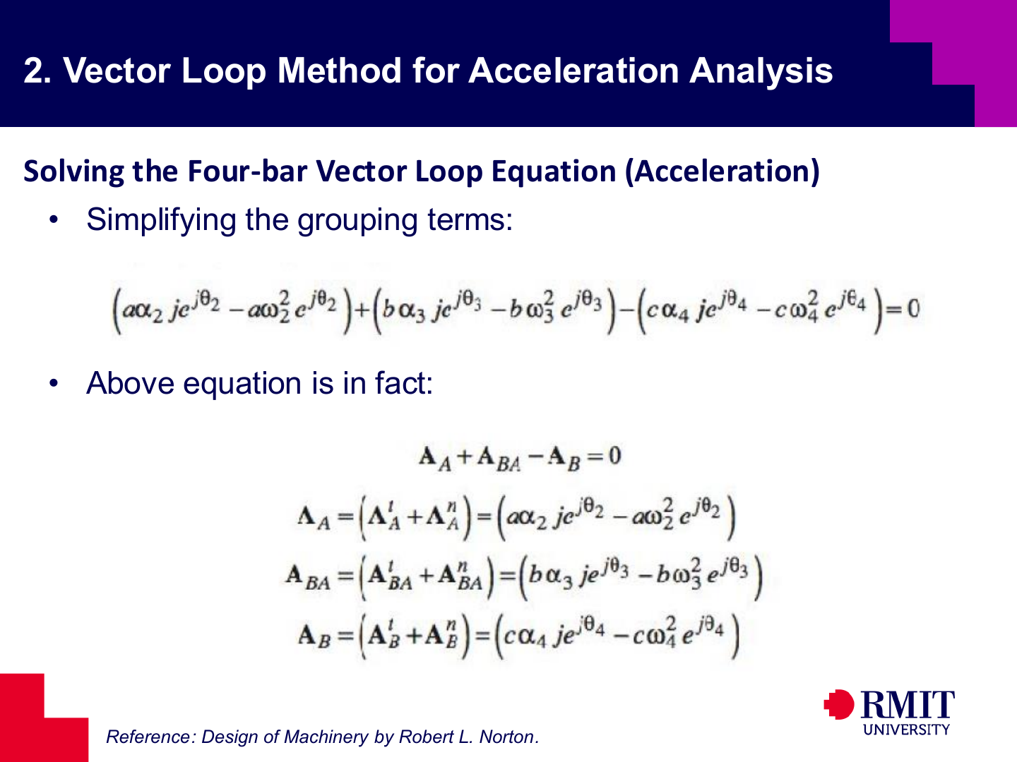 Unknown angular accelerations problem statement slide