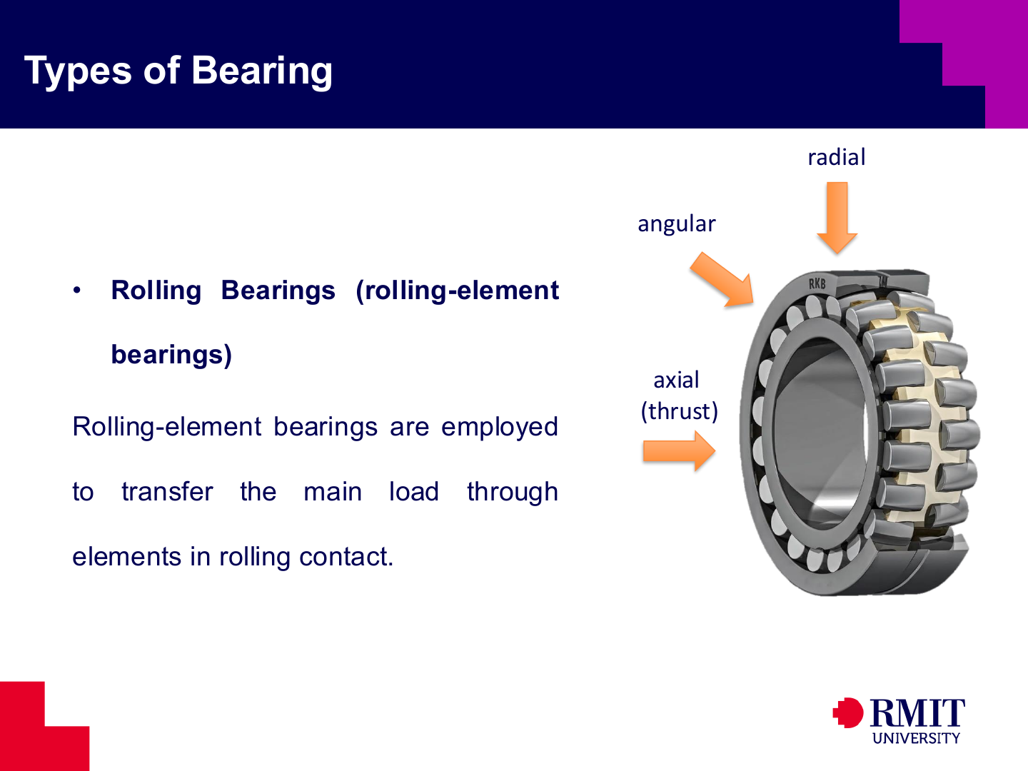 Rolling-element bearing arrangement